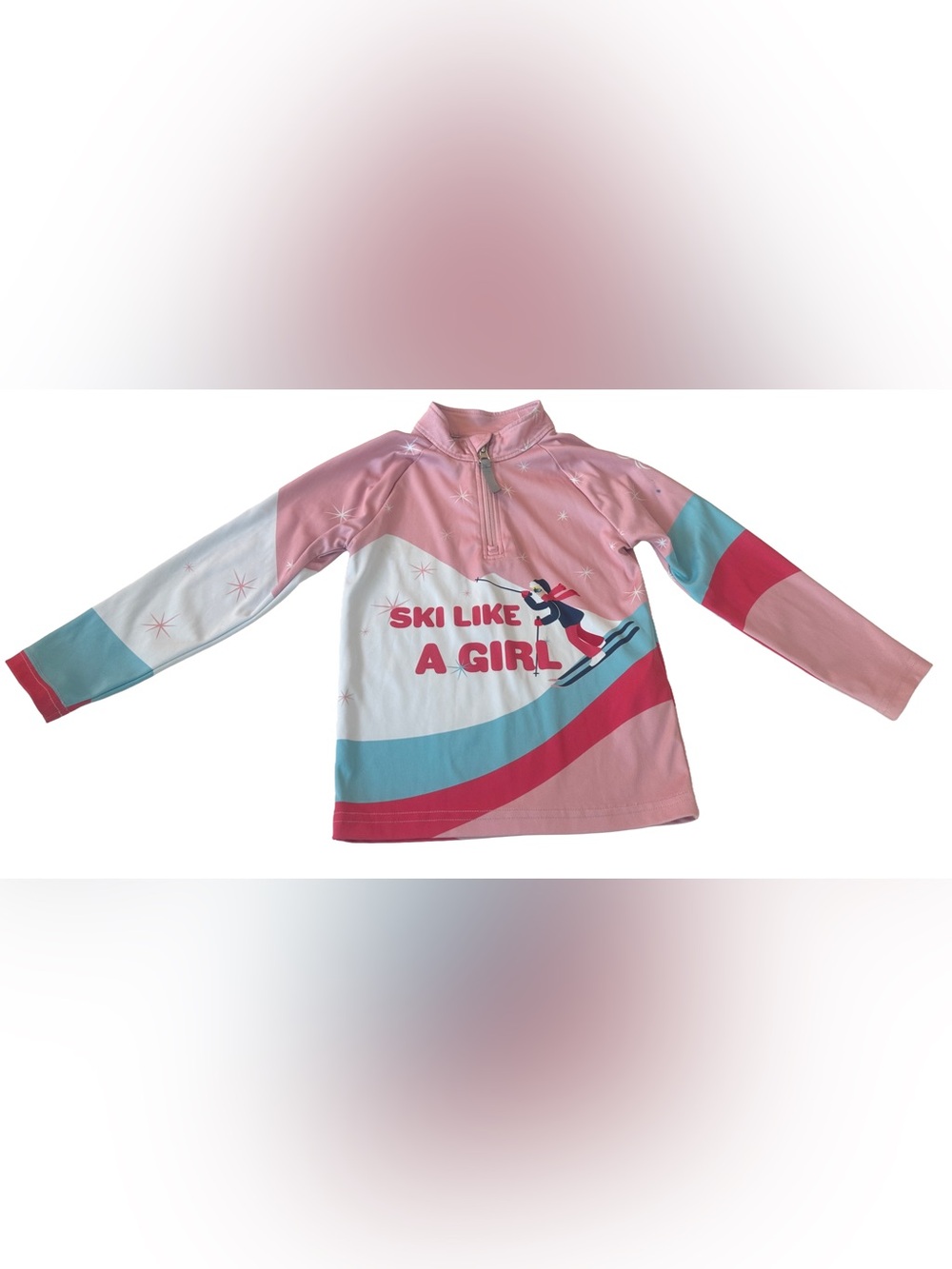 Spyder girl’s Reflect 1/2-Zip Pullover.  Size 4T.